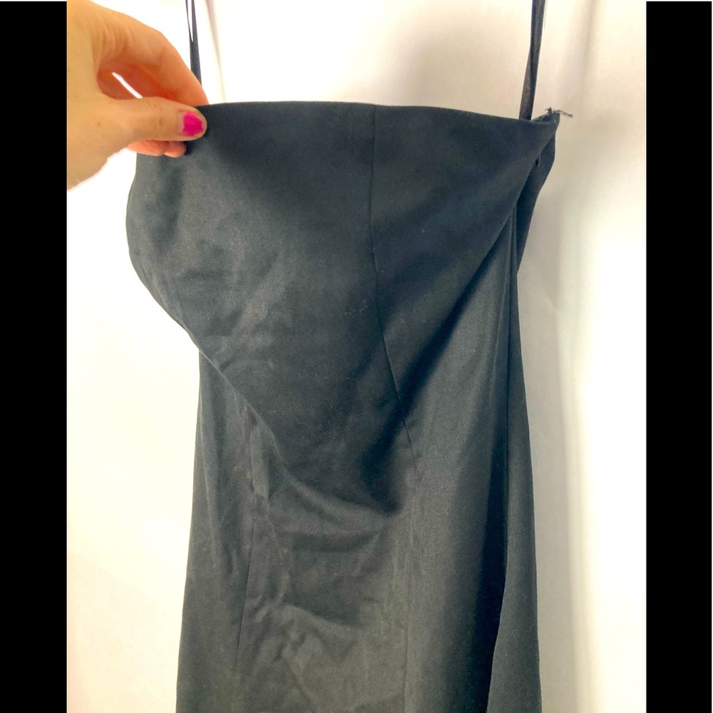 EXPRESS strapless dress.